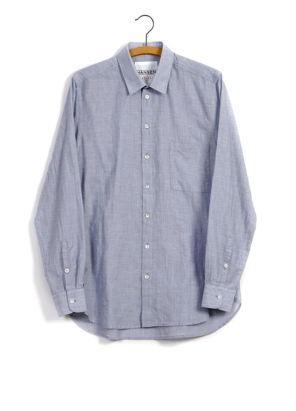 HENNING | Casual Classic Shirt | Blue