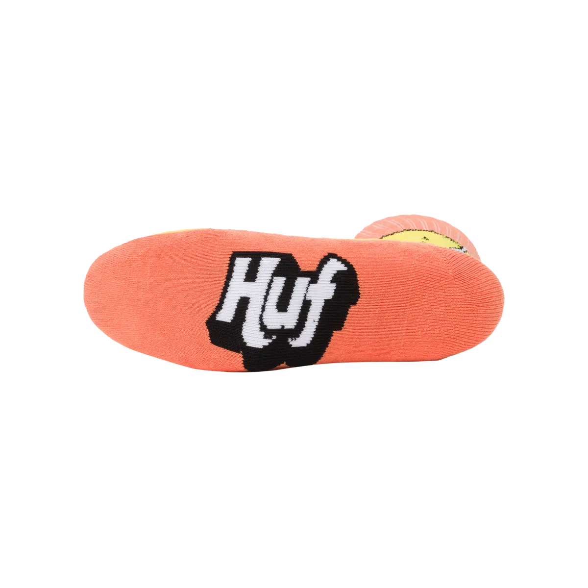 HUF LEMON LIME CREW SOCK-ORANGE