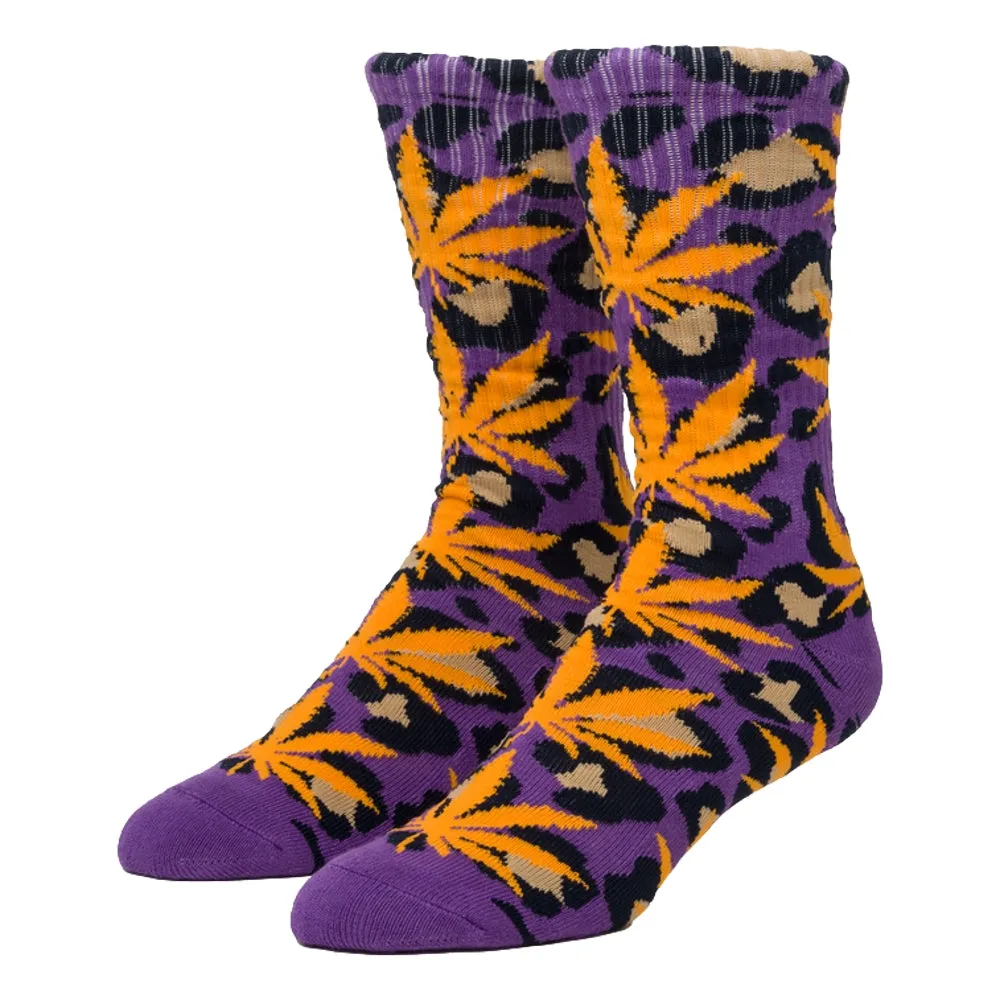 HUF WILDLIFE PLANTLIFE SOCK-EGGPLANT