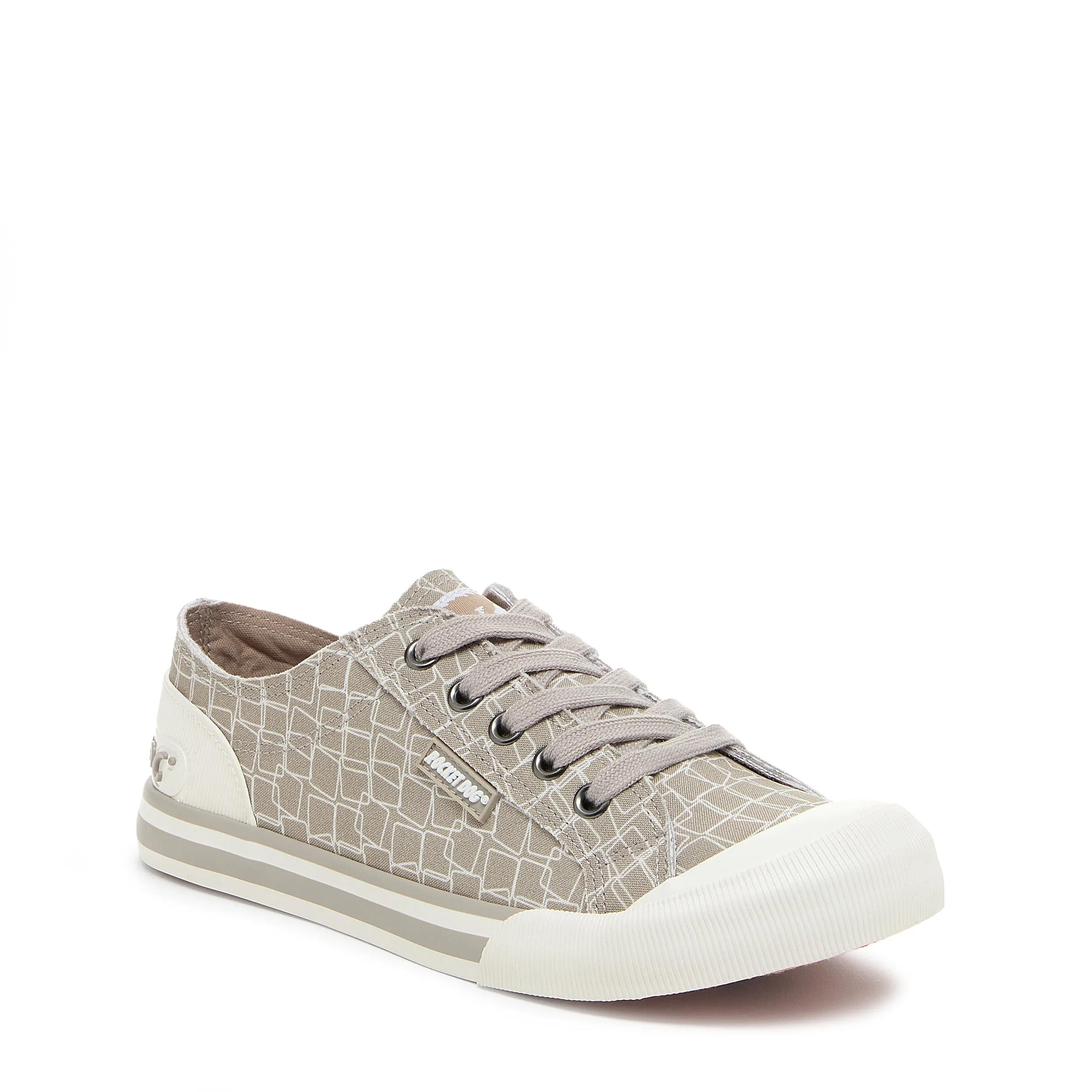 Jazzin Taupe Geometric Sneaker