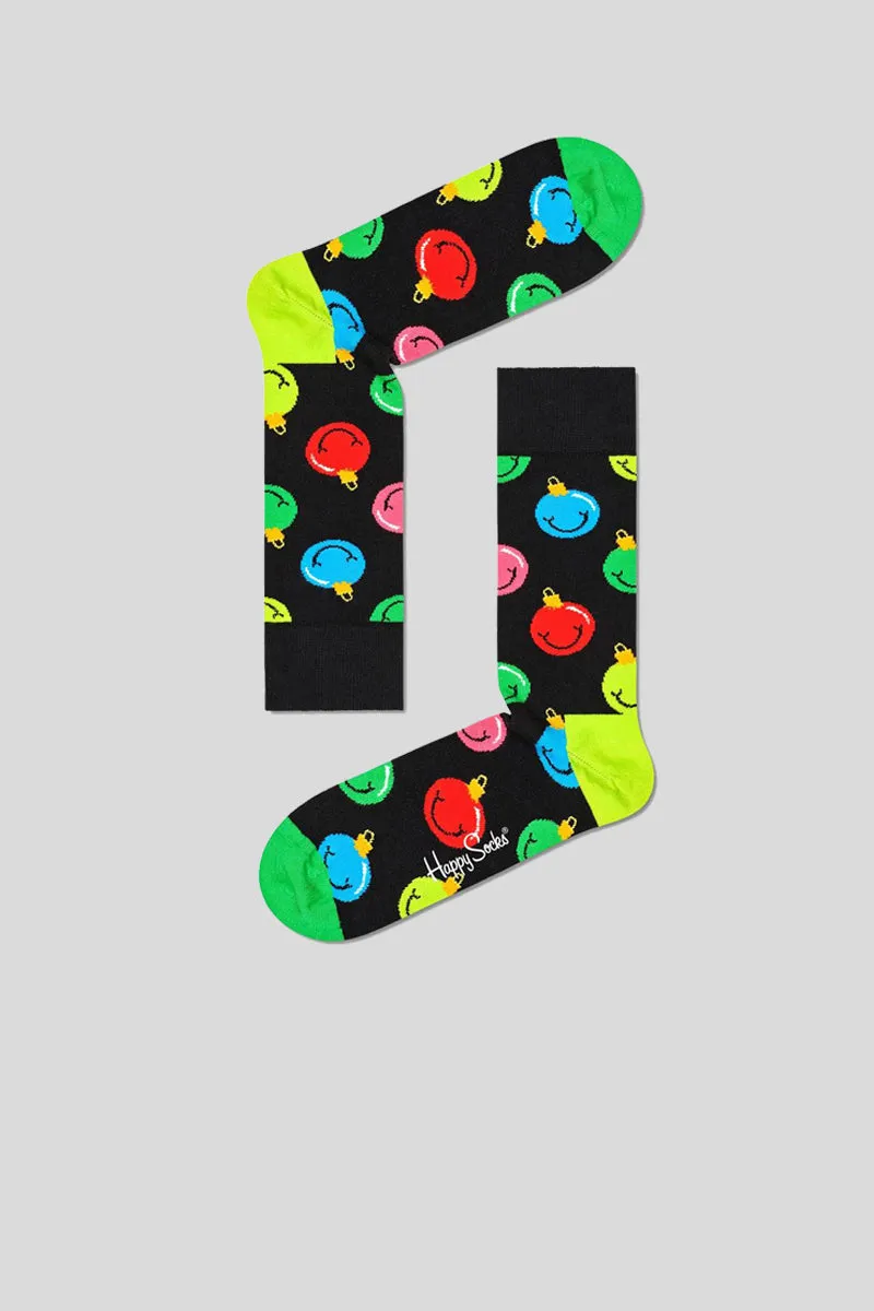 Jingle Smiley Sock