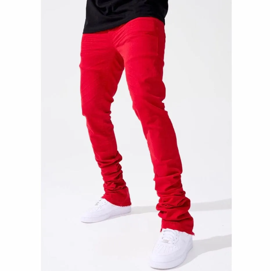 Jordan Craig Martin Stacked Kingsbridge Denim (Red) JTF212L