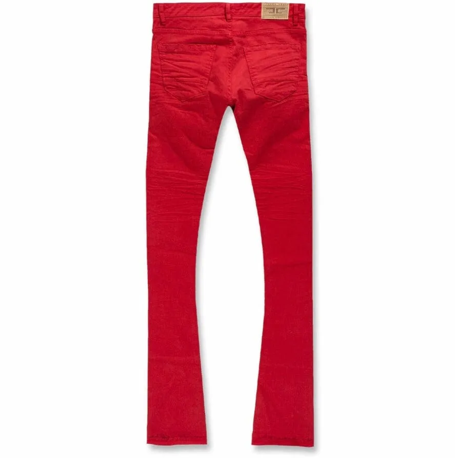 Jordan Craig Martin Stacked Kingsbridge Denim (Red) JTF212L