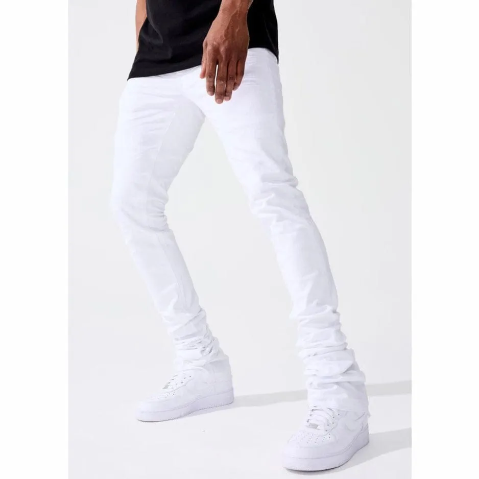 Jordan Craig Martin Stacked Kingsbridge Denim (White) JTF212L