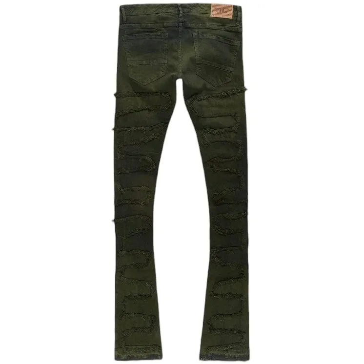 Jordan Craig Martin Stacked Oasis Denim (Olive) JTF1131