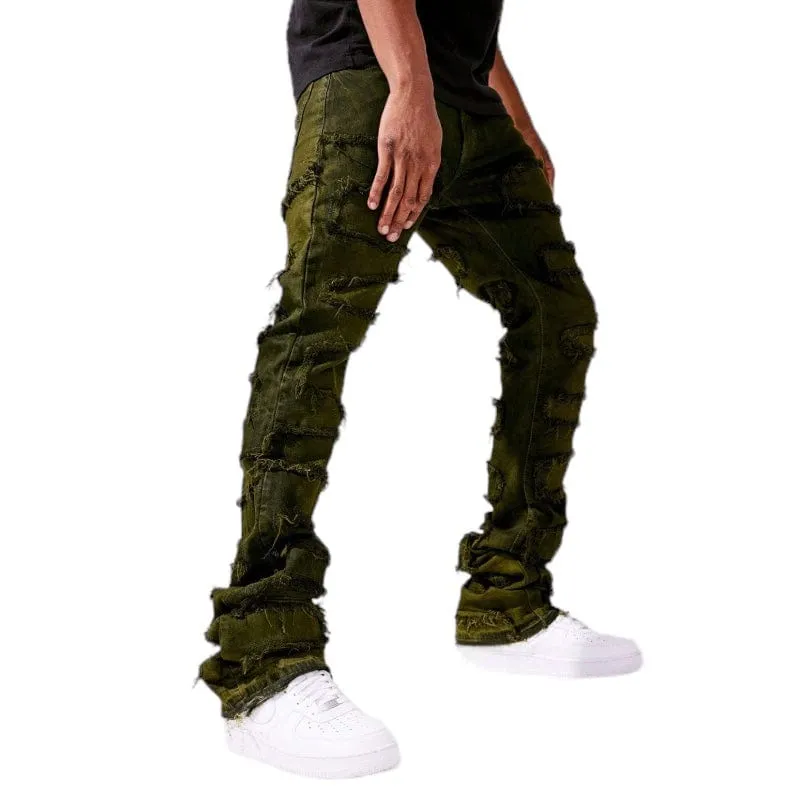 Jordan Craig Martin Stacked Oasis Denim (Olive) JTF1131