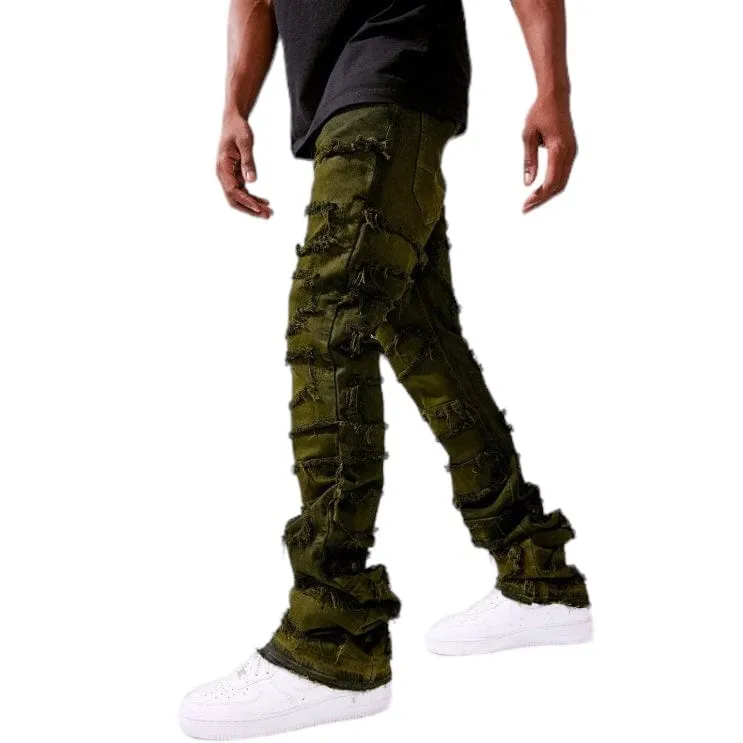 Jordan Craig Martin Stacked Oasis Denim (Olive) JTF1131