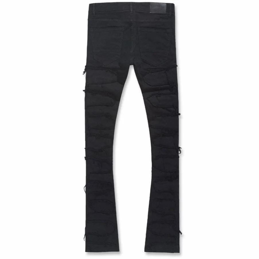 Jordan Craig Martin Stacked Python Denim (Jet Black) JTF1130A