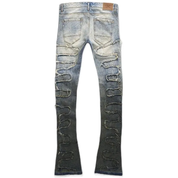 Jordan Craig Martin Stacked Python Denim (Sunset) JTF1130