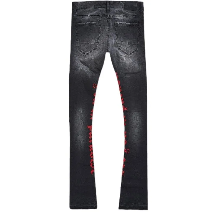 Jordan Craig Martin Stacked See You In Paradise Denim (Black Shadow) JTF1154