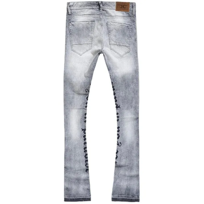 Jordan Craig Martin Stacked See You In Paradise Denim (Cement) JTF1154