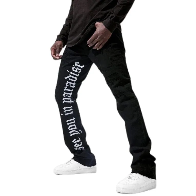 Jordan Craig Martin Stacked See You In Paradise Denim (Jet Black) JTF1154A