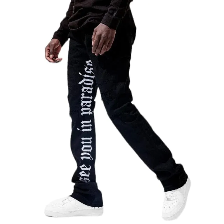 Jordan Craig Martin Stacked See You In Paradise Denim (Jet Black) JTF1154A