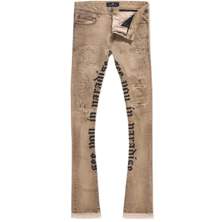 Jordan Craig Martin Stacked See You In Paradise Denim (Khaki) JTF1154A