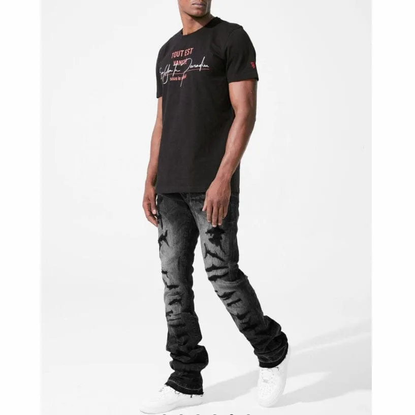 Jordan Craig Martin Stacked Wolverine Denim (Black Shadow) JTF1134