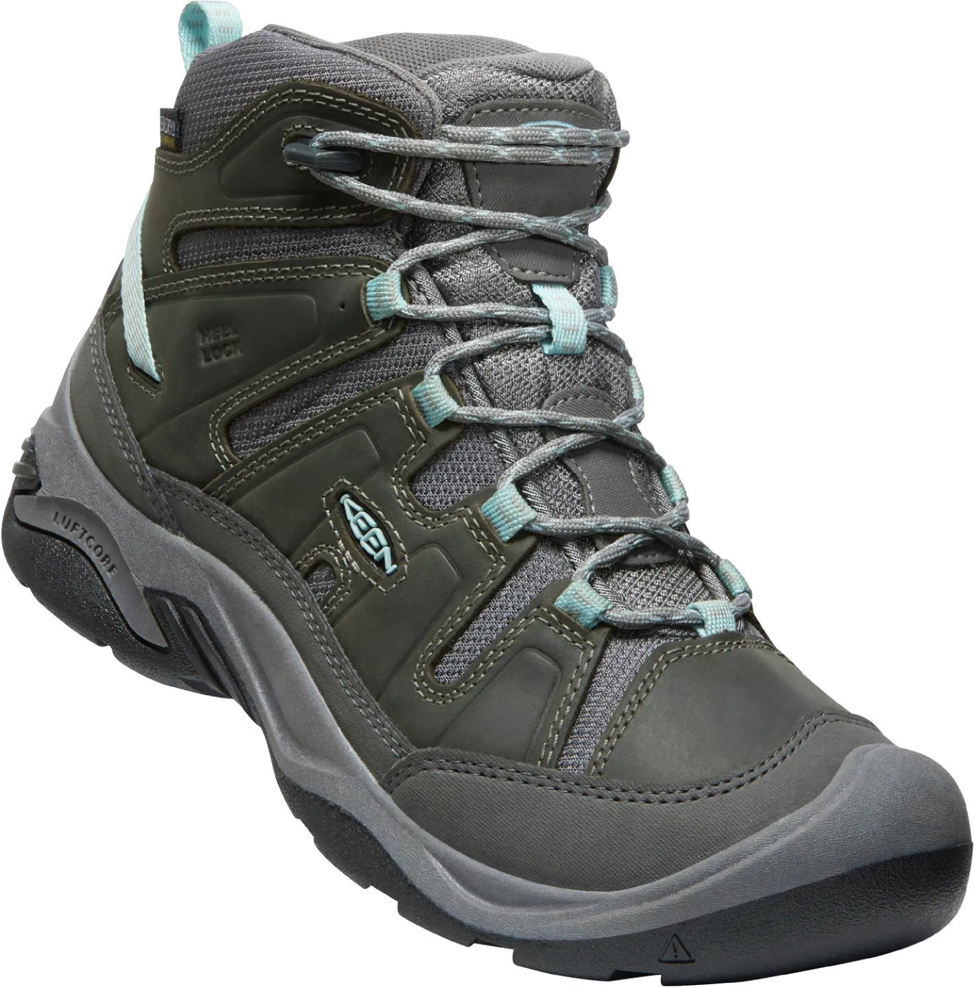 Keen Circadia Mid Waterproof Steel Grey Cloud Blue WIDE Women's