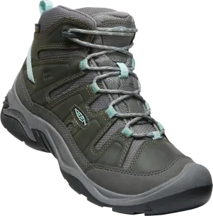 Keen Circadia Mid Waterproof Steel Grey Cloud Blue WIDE Women's