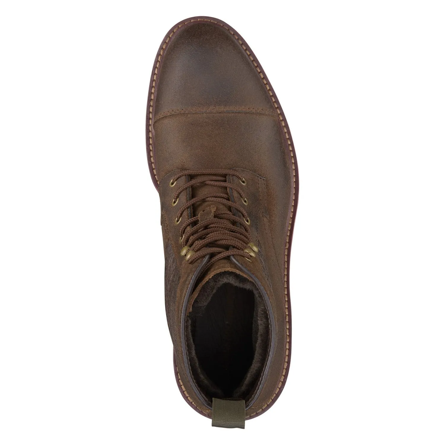 Knox Cap Toe Shearling Boot