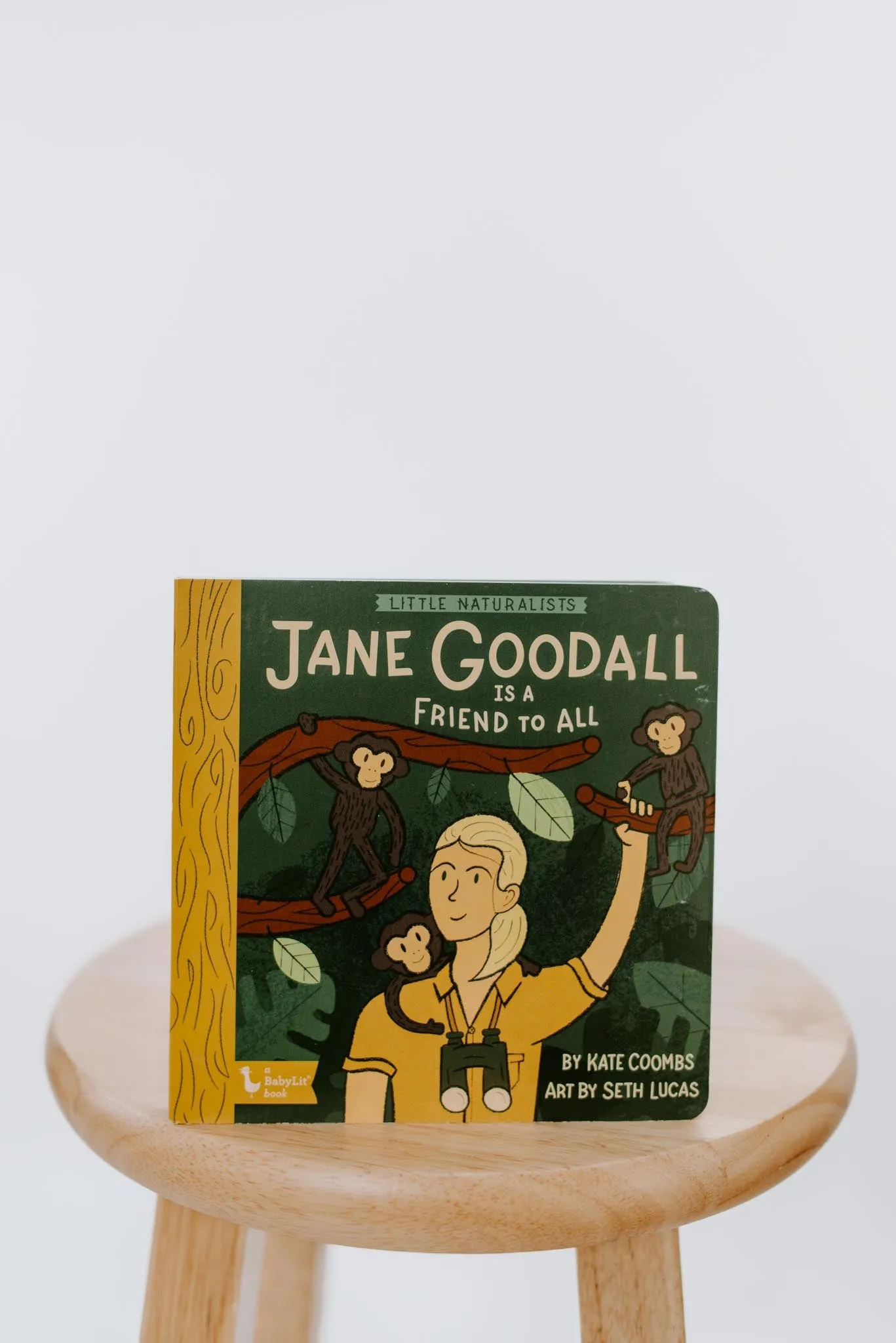 Little Naturalists: Jane Goodall Board Book