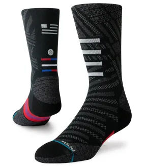 M Stance Run: 'Slanted' Crew Sock