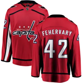 Martin Fehervary Washington Capitals Fanatics Branded Home Breakaway Jersey - Red