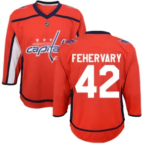 Martin Fehervary Washington Capitals Preschool Home Replica Jersey - Red