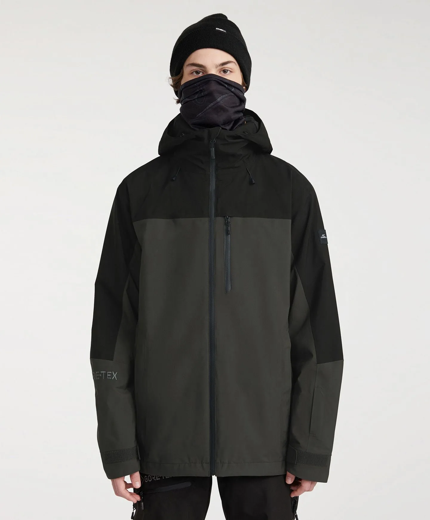 Men's GTX Psycho Snow Jacket - Black Out Colour Block