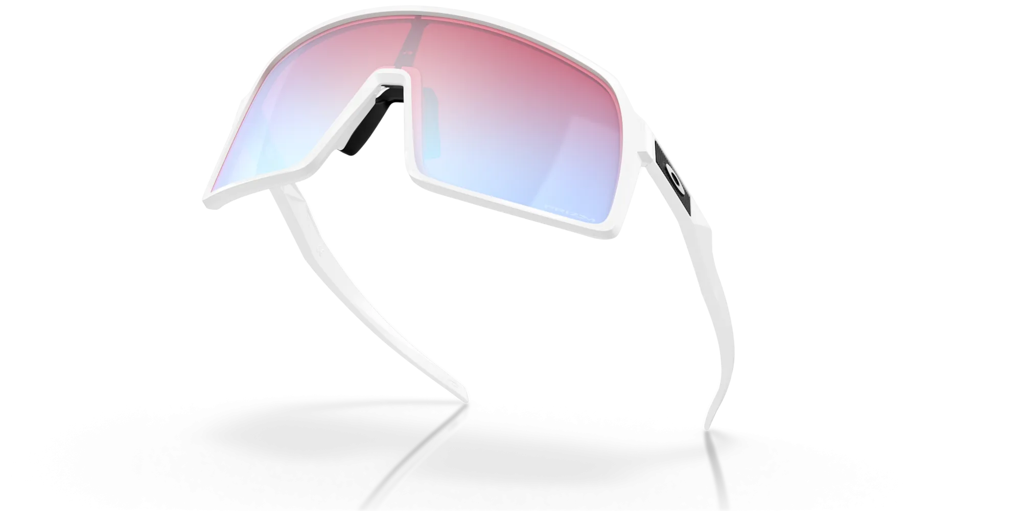 Oakley Sutro Prizm Snow Sapphire Lenses Polished White Frame