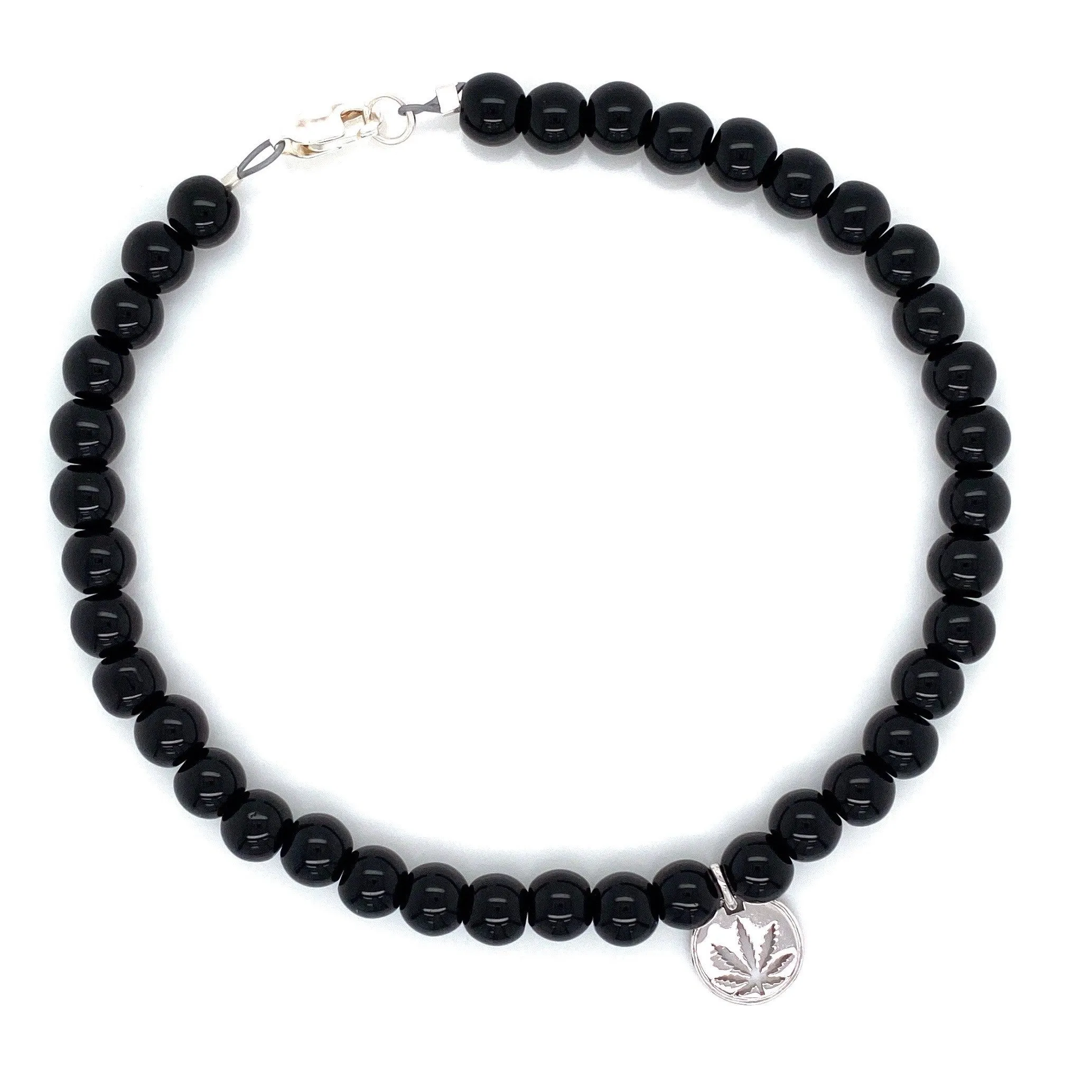 Onyx Ankle Bracelet