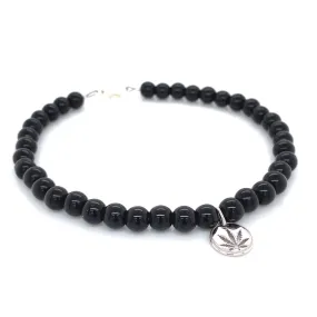 Onyx Ankle Bracelet