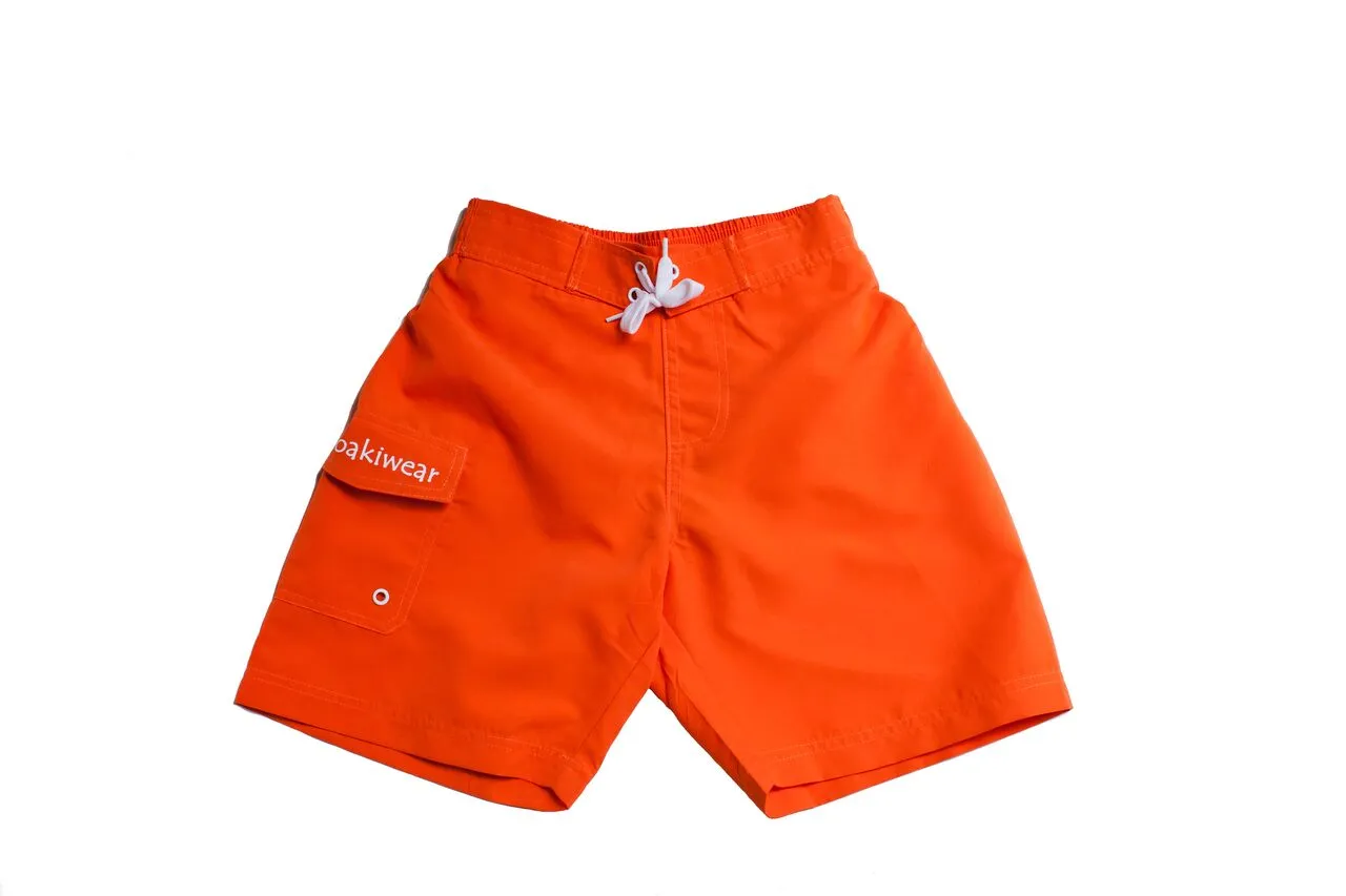 Orange Board Shorts