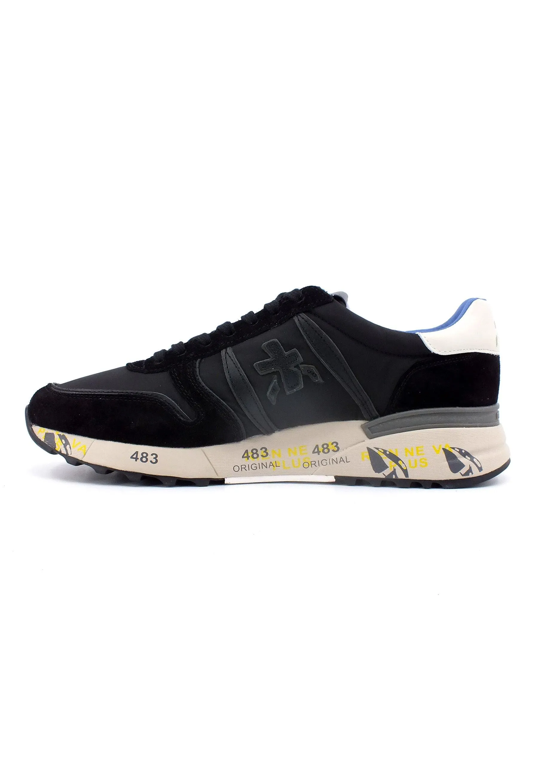 PREMIATA Sneaker Uomo Black LANDER-6402