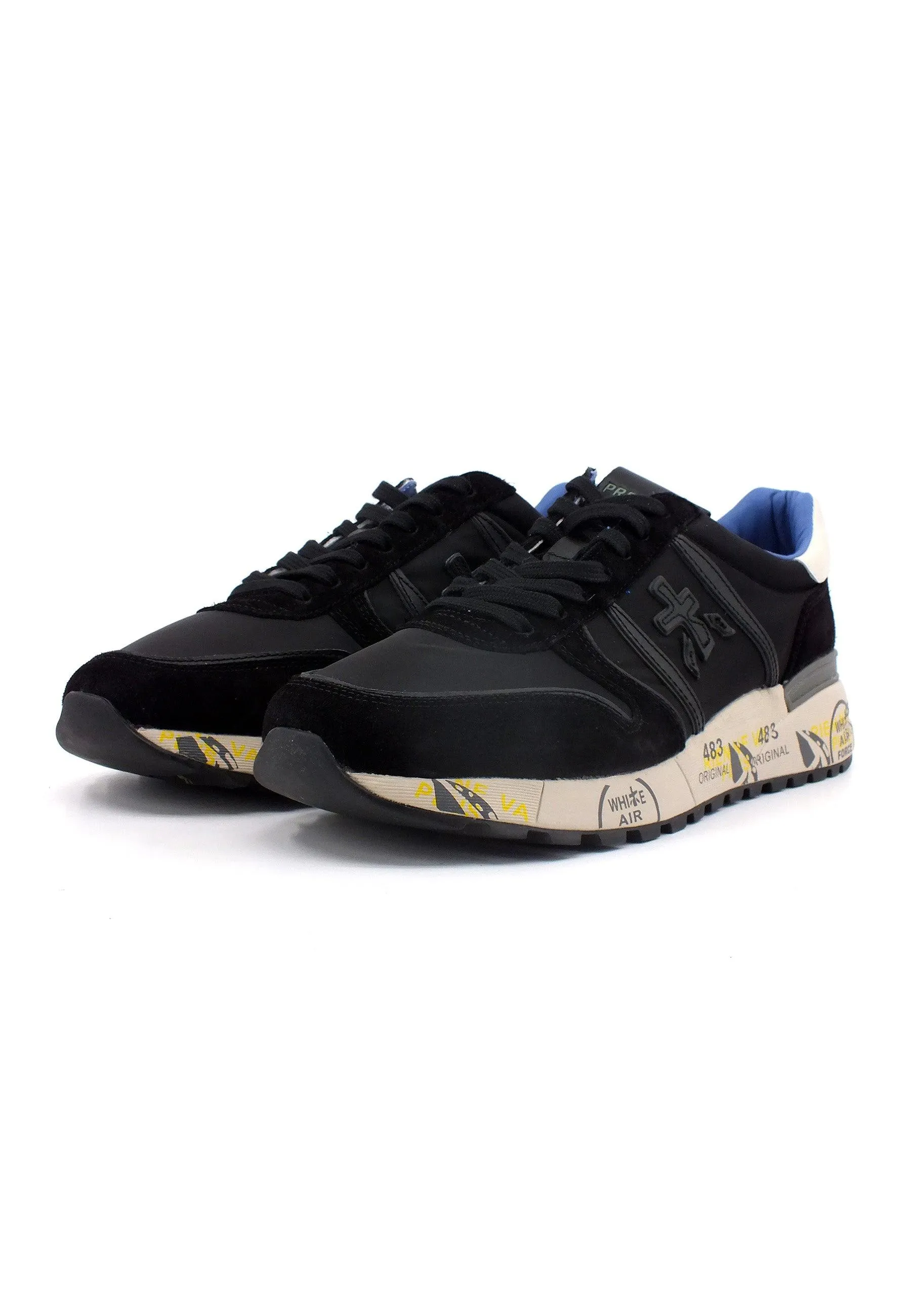 PREMIATA Sneaker Uomo Black LANDER-6402