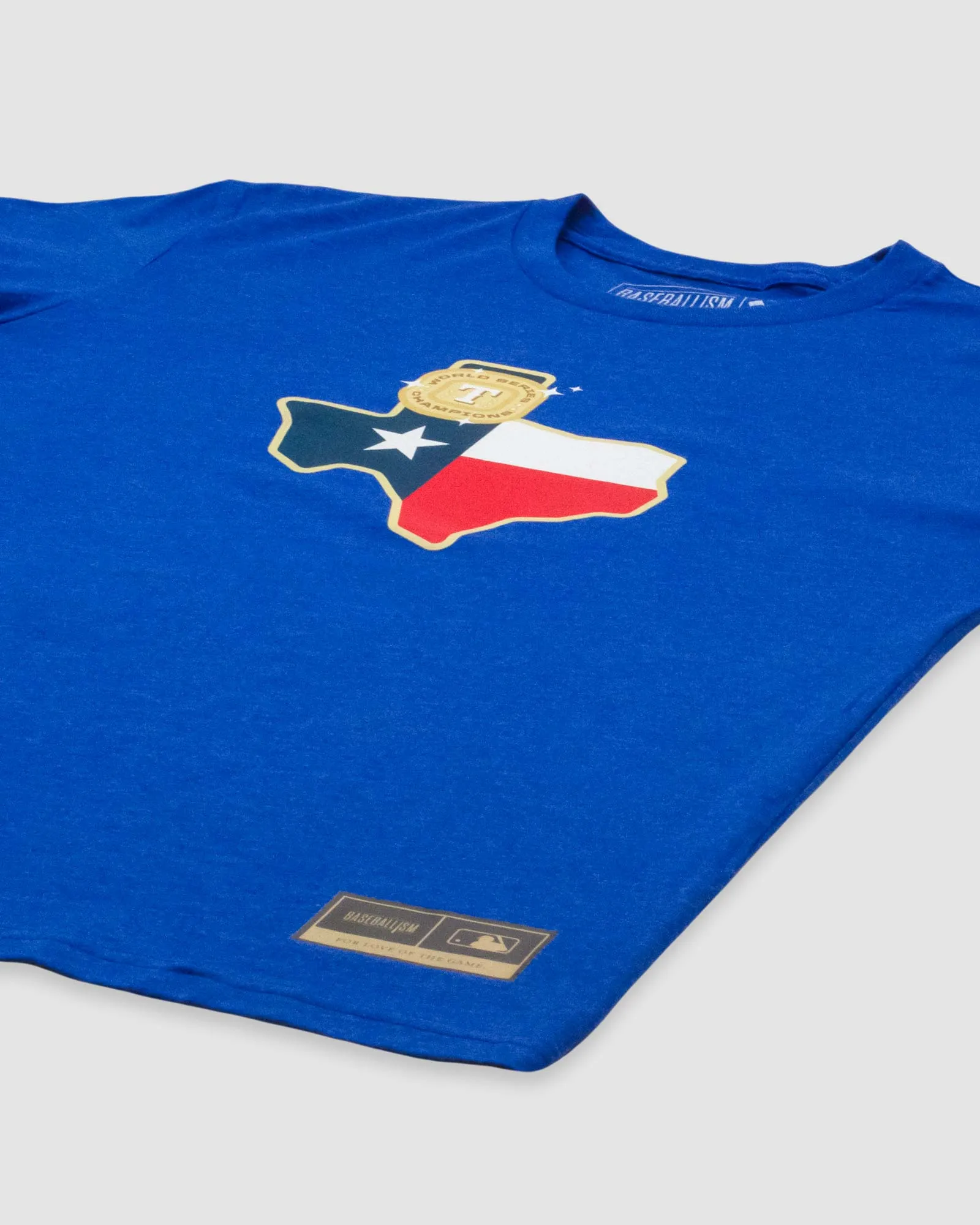 Ring Ceremony Women's Warm-Up Tee - Texas Rangers