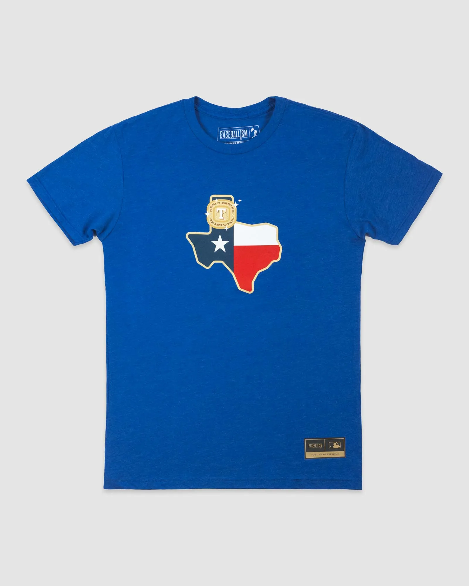 Ring Ceremony Women's Warm-Up Tee - Texas Rangers