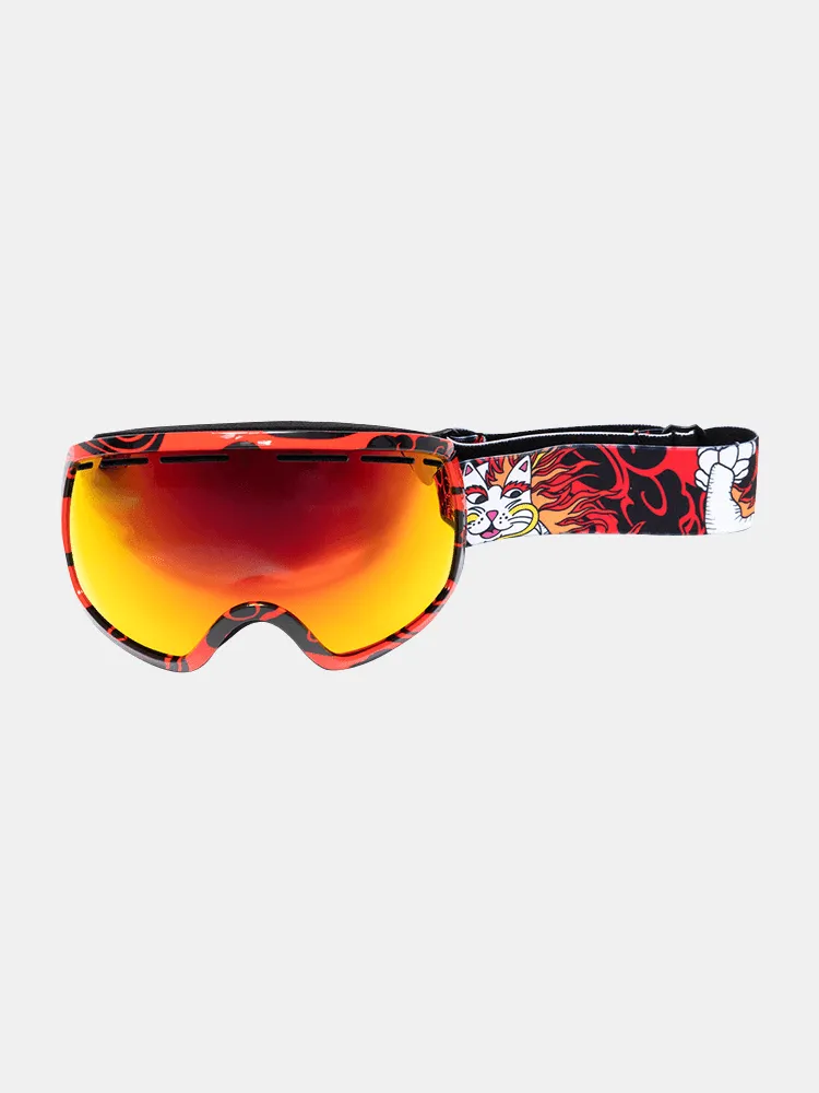 Rip N Dip Dragonerm Snow Goggles - Red