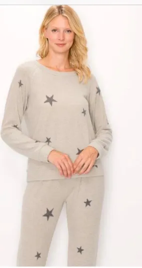 Sandy Star Crew Neck casual set