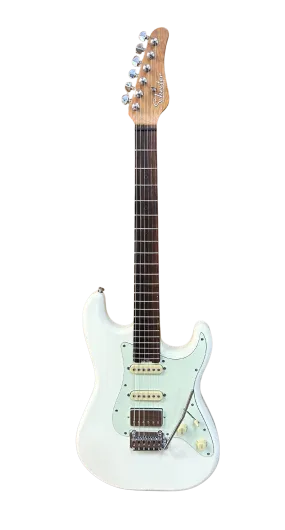 Schecter Nick Johnston Traditional HSS Electric Guitar - Atomic Snow