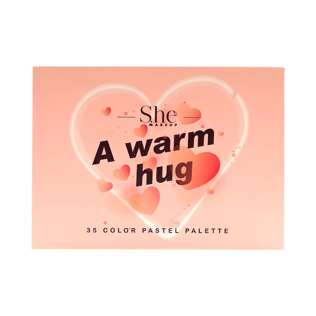 SHE A Warm Hug Paleta de Sombras Pastel 35 Tonos