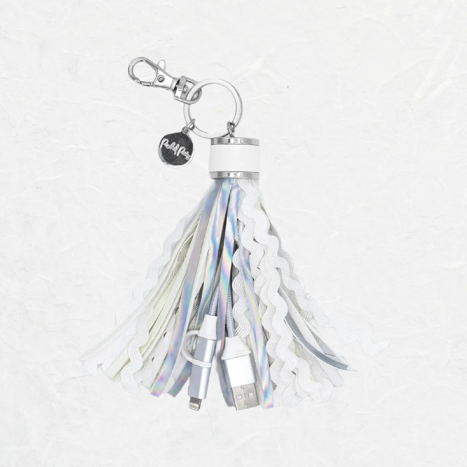 Snow Much Fun Charging Tassel Keyring