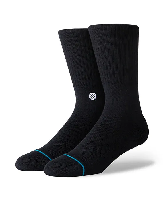 Sock Icon Quarter Black