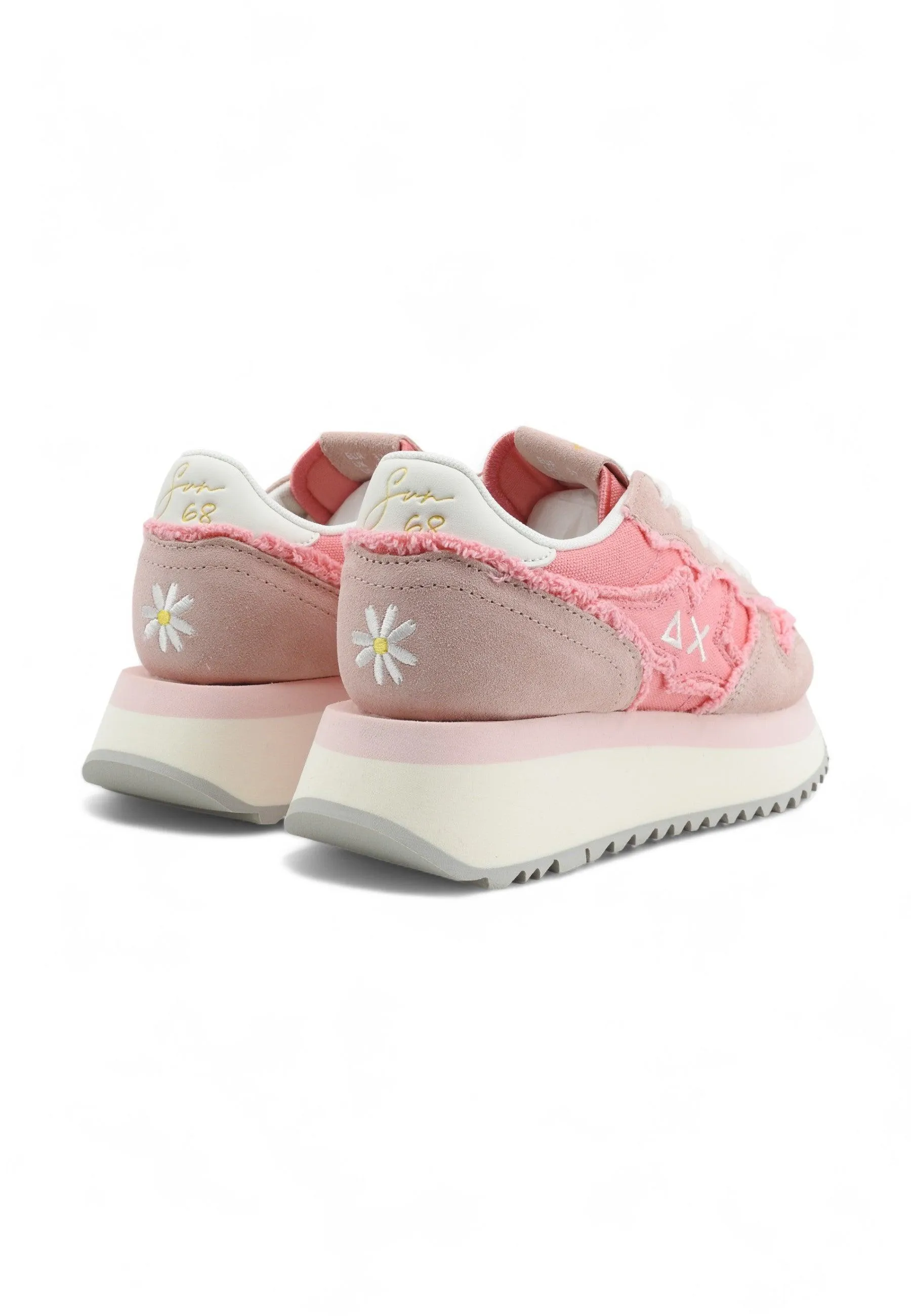 SUN68 Big Stargirl Sneaker Donna Rosa Z34216