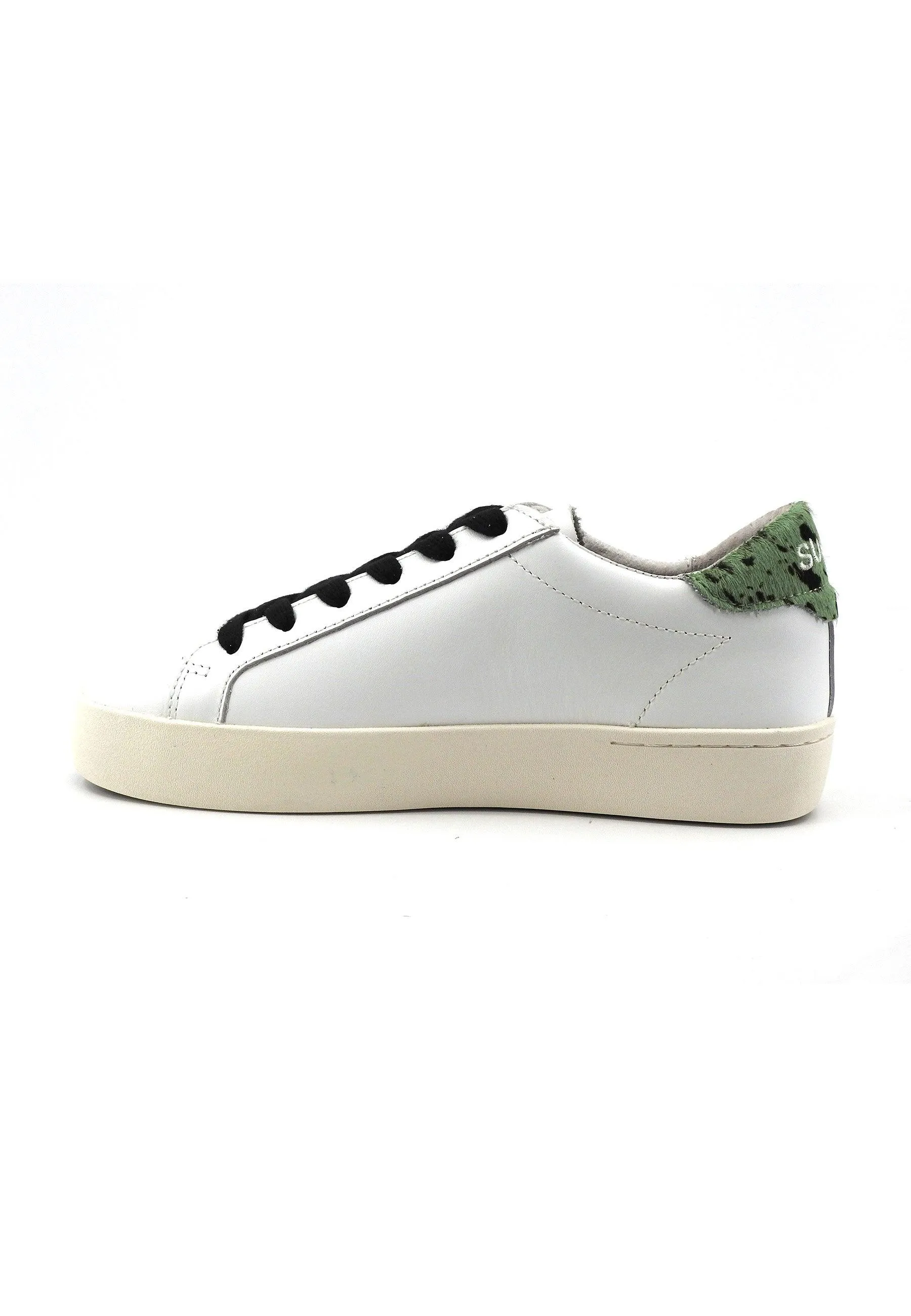 SUN68 Katy Sneaker Donna Bianco Argento Z43221