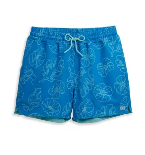 Swim 5" Reversible Board Short LC - Keep Palm