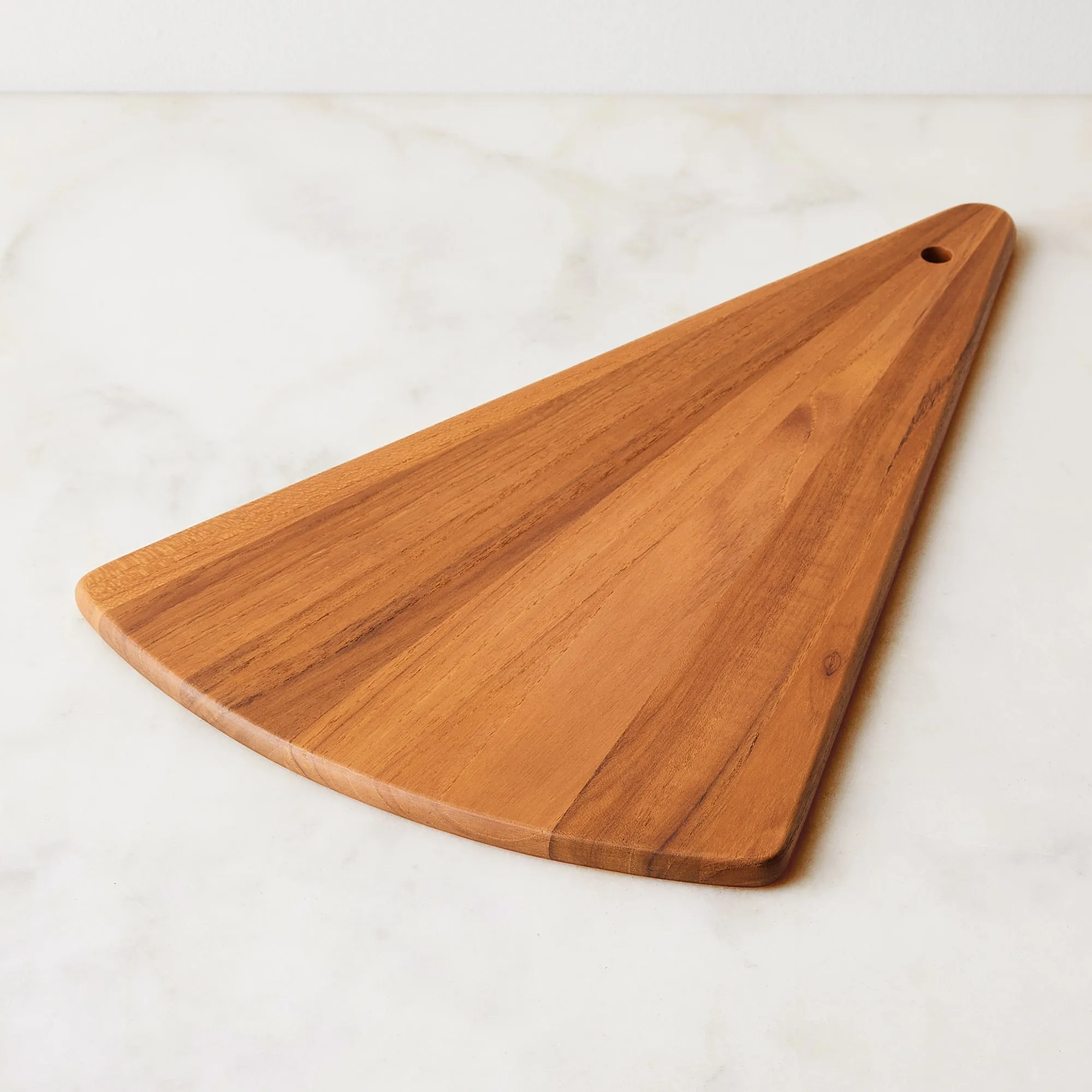 Teak Fan Serving Board, Small