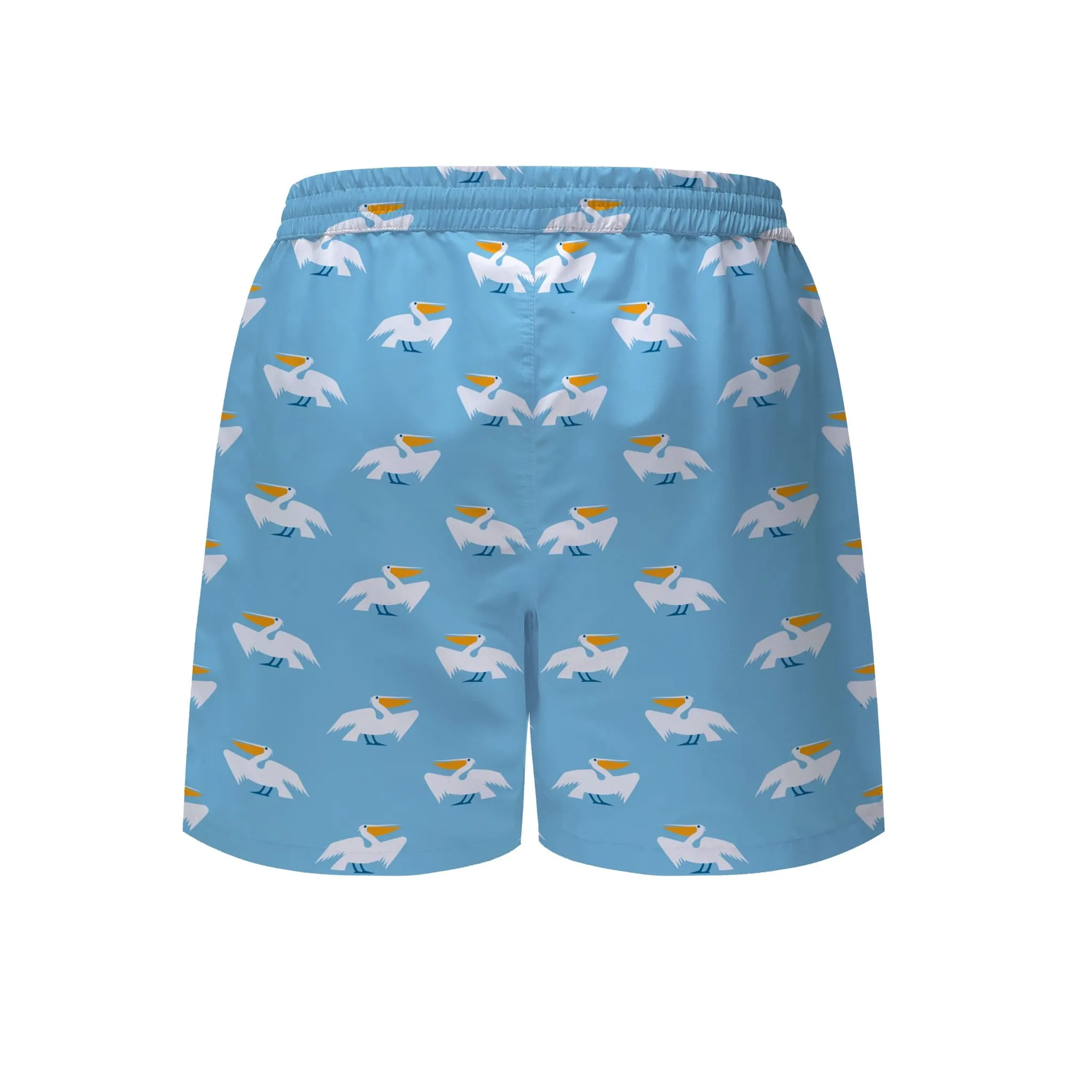 Teen Boys Blue Pelican Board Shorts