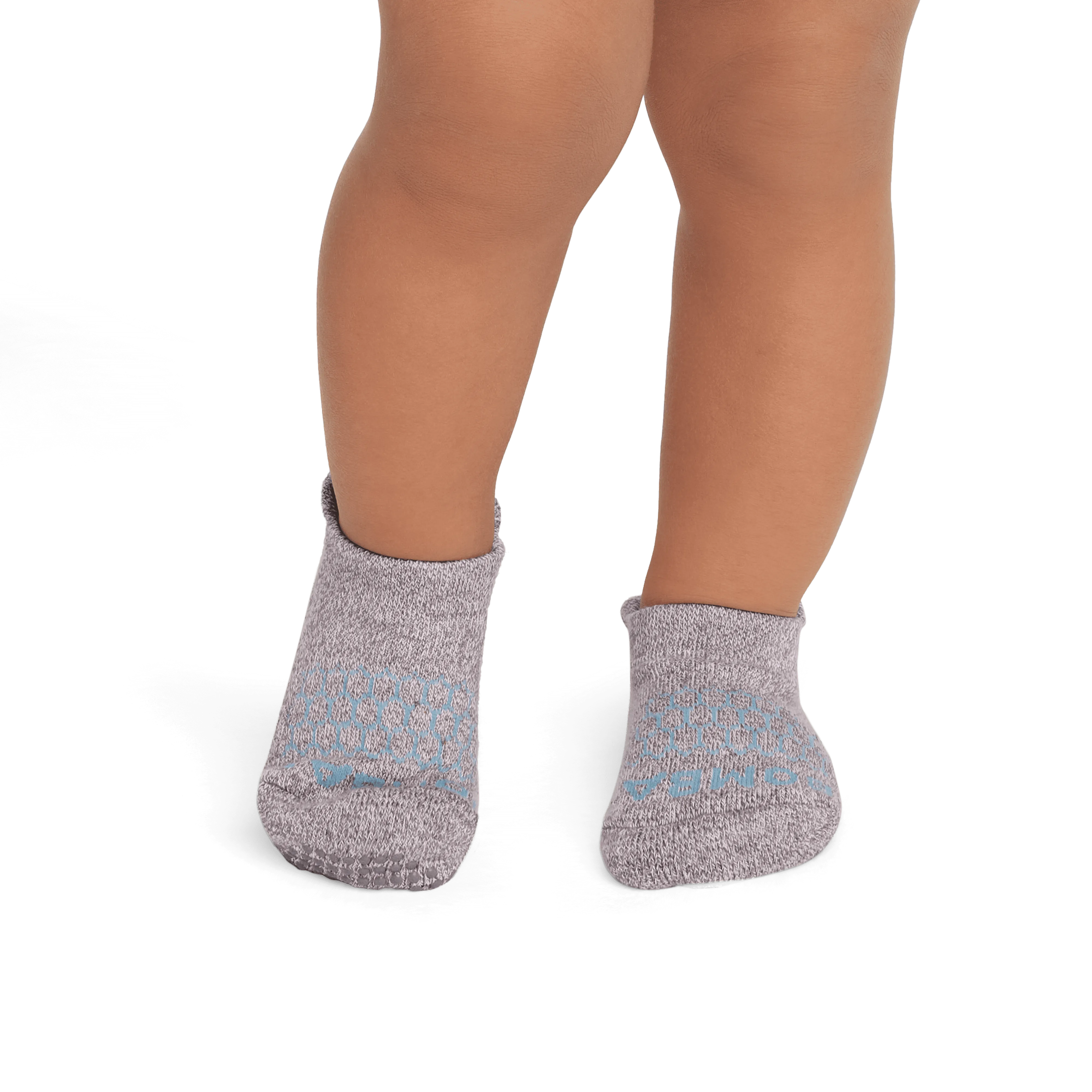 Toddler Marl Gripper Ankle Sock 4-Pack