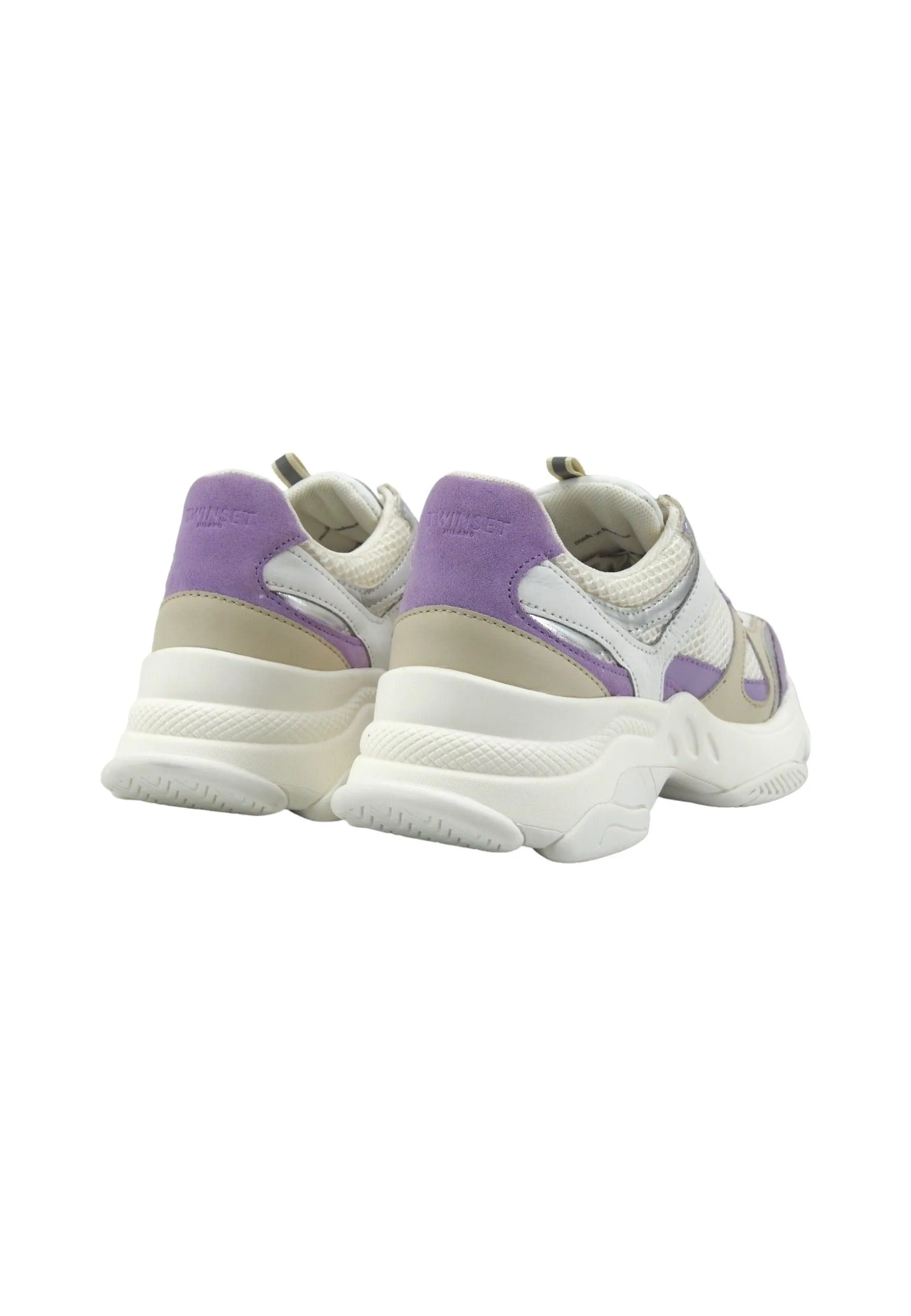 TWINSET Sneaker Donna Bianco Ottico Campanula 241TC090