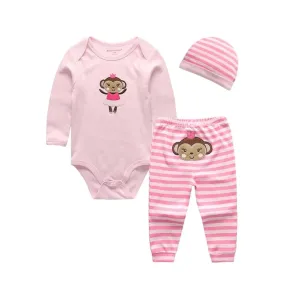 Unisex 3pcs/lot Sock Pant Hat Set 3-6M X4837556