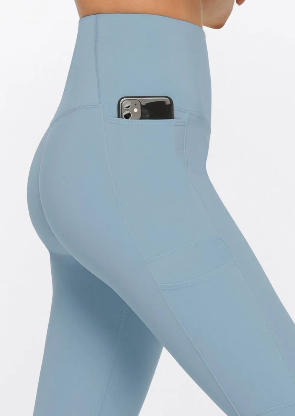 Utility Pocket Ankle Biter Leggings, Voyage Blue